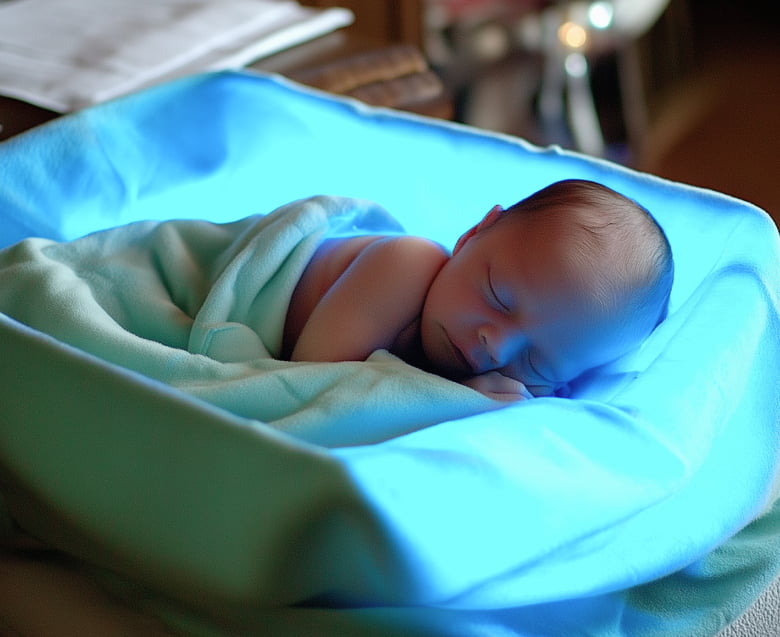 Фотоодеяло лечит желтуху новорожденных